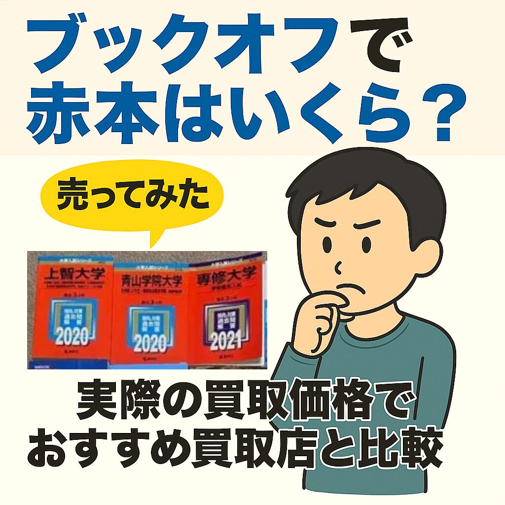 ブックオフ赤本比較