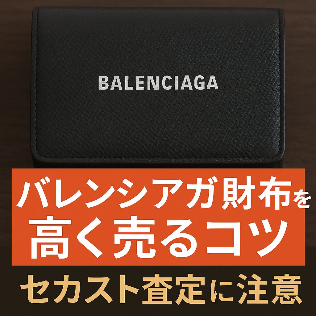 バレンシアガ　財布　買取　セカンドストリート