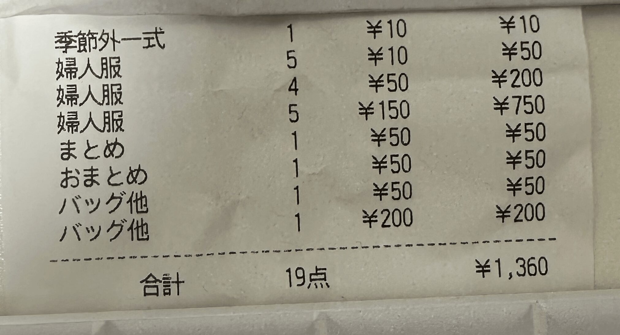 オフハウス査定結果